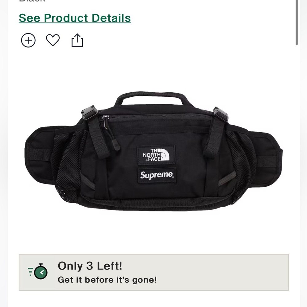 The North Face x Supreme Expedition Waist Bag